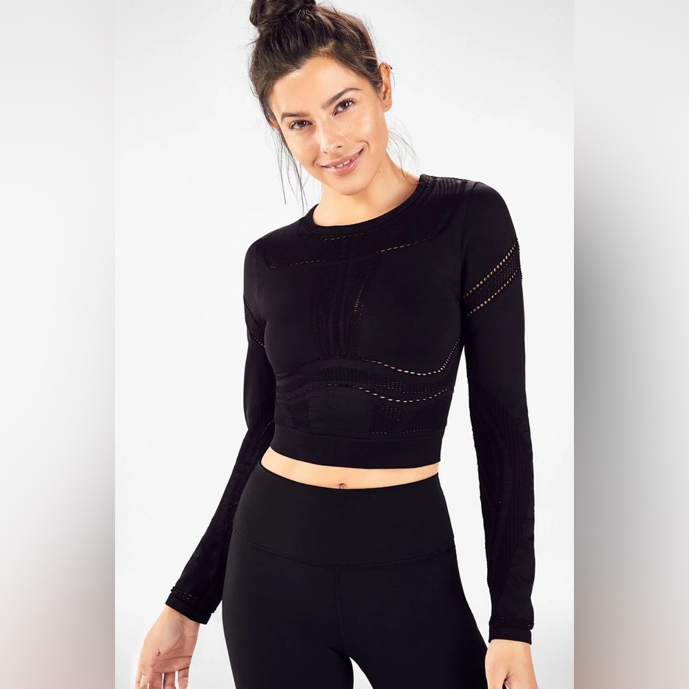 FABLETICS | Long Sleeve Crop Top